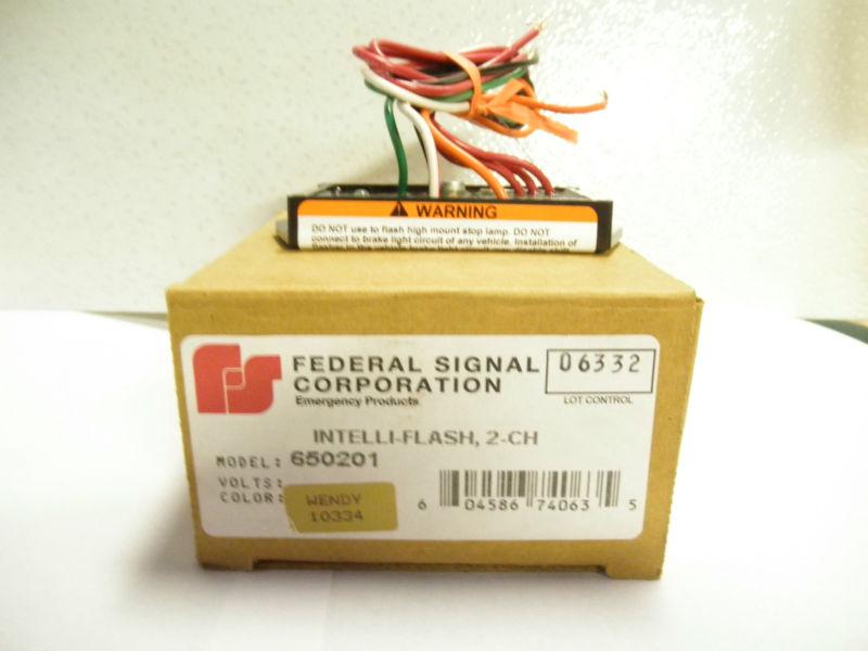 Federal signal corp intelli-flash flasher model: 650201