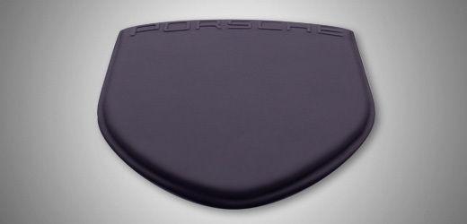 New genuine porsche leather mouse pad crest design