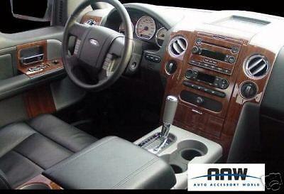 Sell Ford F 150 F150 Xl Xlt Stx Interior Wood Dash Trim Kit