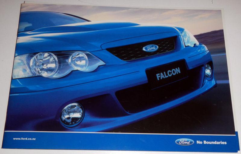 2004 or 2005 ford falcon brochure - new zealand