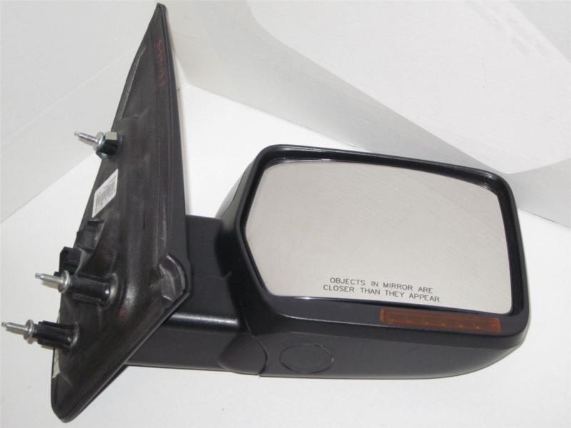 09 10 11 12 ford f150 passenger side signal power mirror unpainted cover