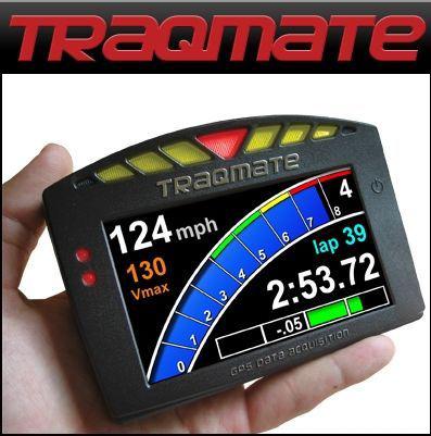 Traqmate trackdash display upgrade racing data acquisition 