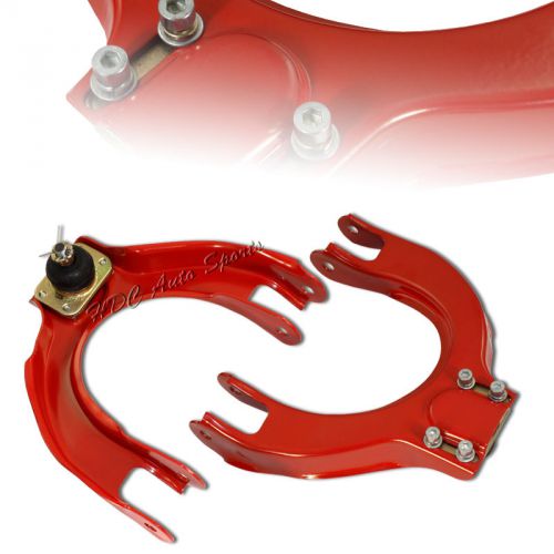 For acura honda jdm powdered red adjustable front upper control arm camber kit