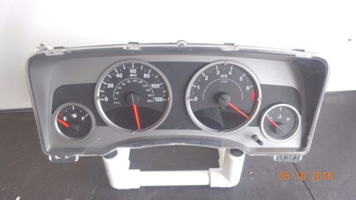 2007 compass patriot speedometer instrument gauge cluster 5172241aa 46k nice oem
