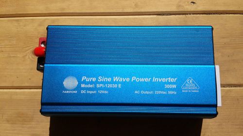 Pure sine wave dc 12v to ac 230v power invertor 300w rrp £129