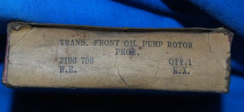 1960 dodge trans front oil pump rotor package 2196796 nos