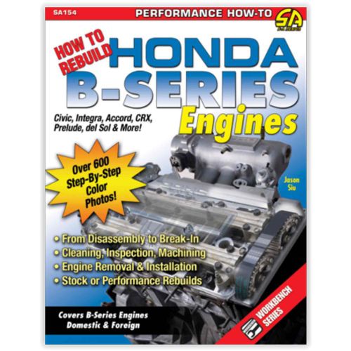 Sell SA Designs SA154 Book Honda How to Rebuild Honda B Series Engin in Atlanta,