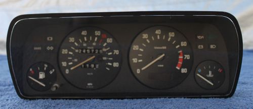 Bmw e21 320is 320i instrument cluster gauges gauge tachometer fuel speedometer