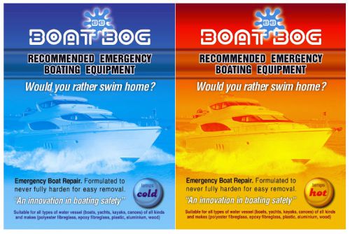 Boat bog 200g- emergency  safety equipment - leak plug (2 for $40)  (1btbw1btbc)