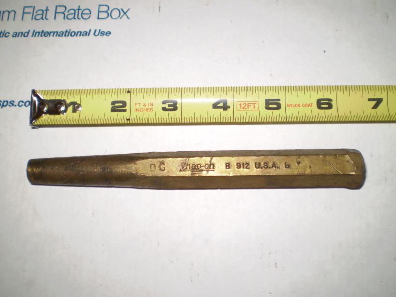 Snap on tools brass chesel,  b 912