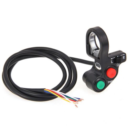 Universal motorcycle motorbike 7/8&#034; switch on/off horn headlight turn signals