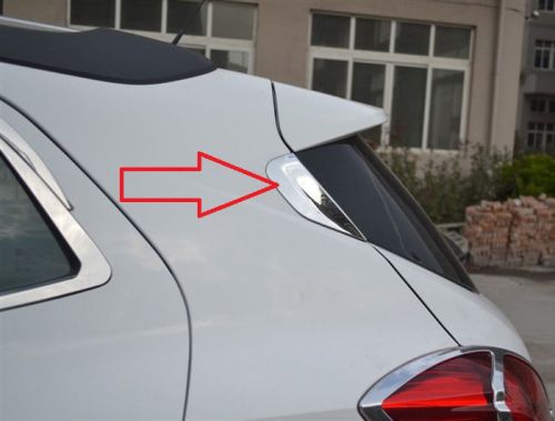 Chrome rear window cover trim for opel vauxhall mokka buick encore 2013 2014 15