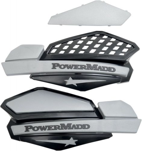 Powermadd/cobra 34230 handguard blk/silver