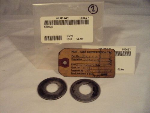 Set of 2 new old stock continental / teledyne aircraft spacers 520023 spacer
