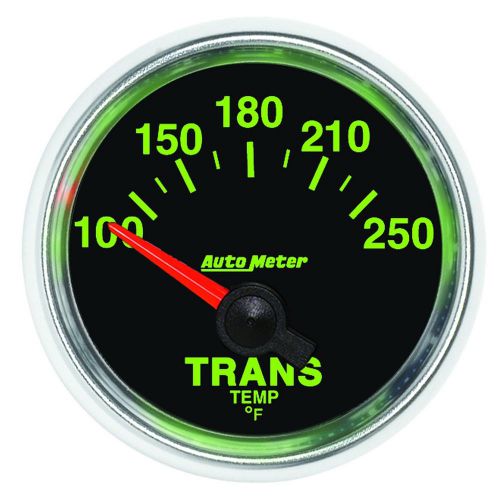 Auto meter 3849 gs; electric transmission temperature gauge