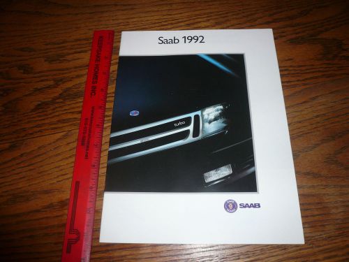 1993 saab sales brochure