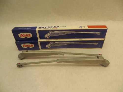 Vintage nos pair anco dh125 anti-wind lift wiper arms 10-3/4&#034; 14-1/2&#034;