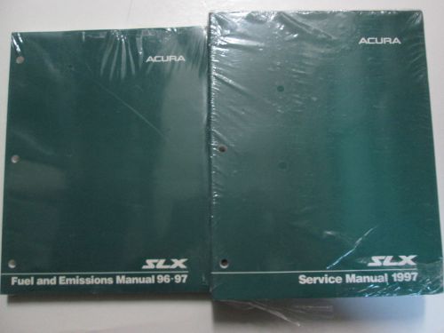 1997 acura slx service repair shop workshop manual set factory oem books new