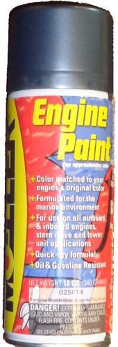 Moeller yamaha outboard touch-up paint bluish grey 4-stroke 025814