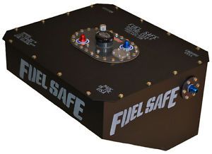 Fuel safe wedge race cell for circle track racing,modified,17 gallon ,w/bladder