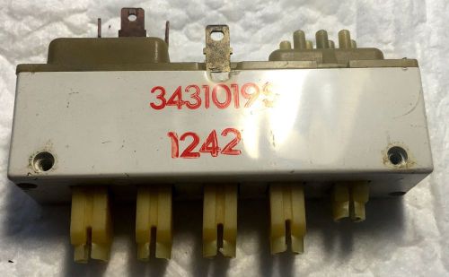 1969-1970 b body heater,a/c control panel switch part number 3431017