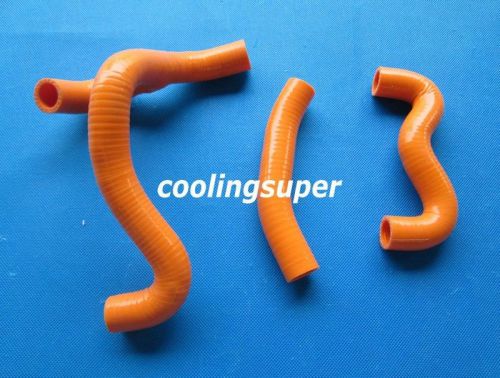 For ktm 50sx 50 sx 2012 2013 2014 12 13 14 silicone radiator y hose orange