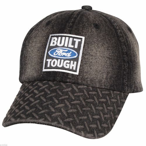 New ford built ford tough f150 f250 f350 super duty truck diamond plate hat/cap!