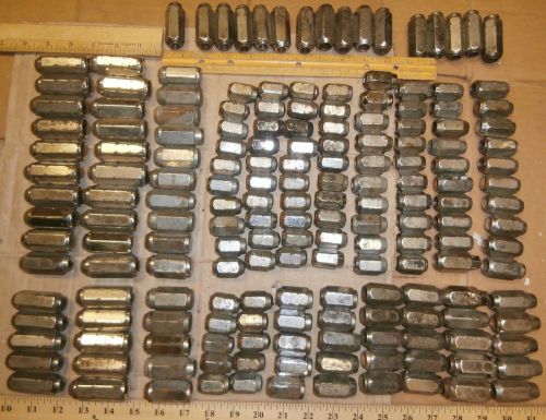180 mixed vintage lug nuts: &#039;40&#039;s? &#039;50s? &#039;60s plymouth? dodge? desoto? chrysler?