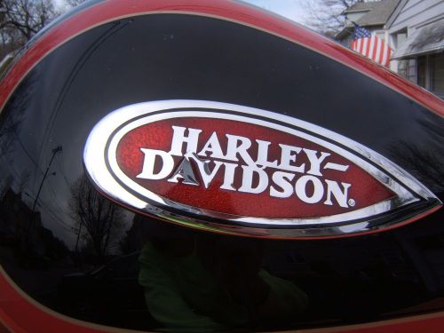 Harley davidson heritage springer tank flsts 1998 left side