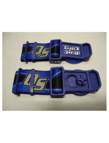 Roko goggle quick release speed straps for helmet blue