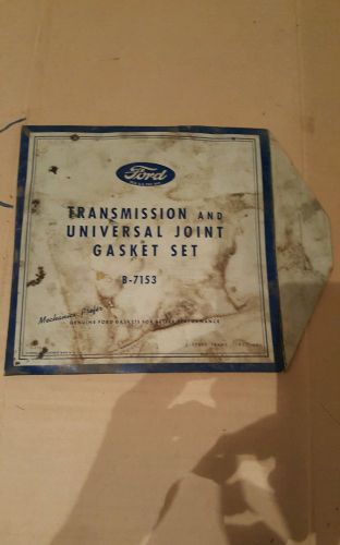 1932-1948 ford three speed transmission, universal joint gasket original n r