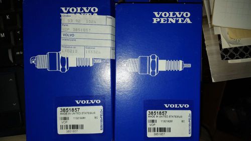 3851857 volvo penta spark plugs - 2 boxes of 4 (total 8 plugs)