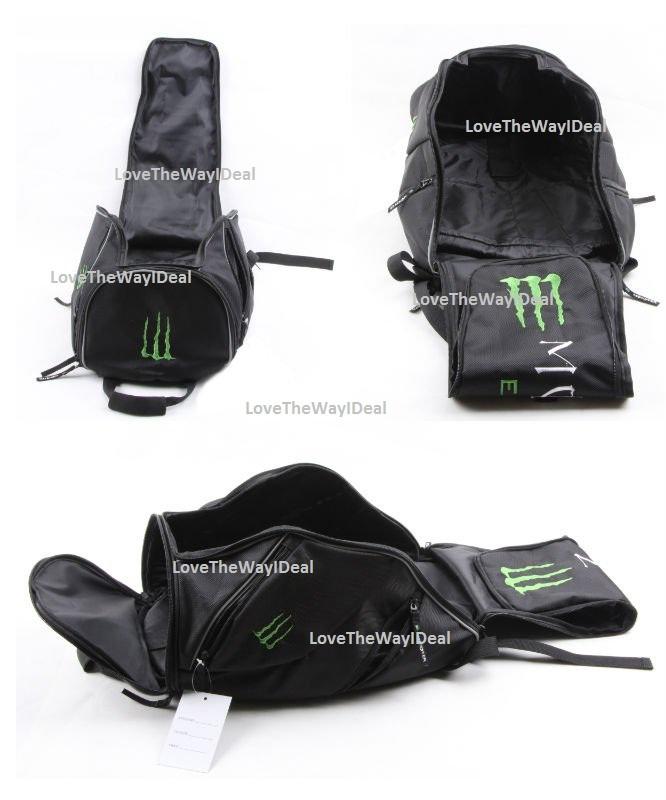Atv utv monster energy motorcycle helmet bag laptop backpack motocross race ride