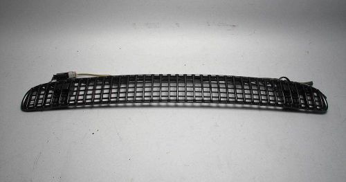 Bmw e46 4-door front hood air duct grill w washer nozzles 1999-2002 black oem