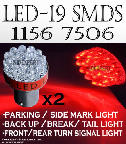 Fxpr x2 pcs 1156 easy installment socket back up super red 19 led sh4855
