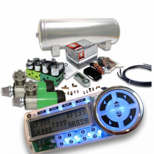 Helix dual compressor 8 preset digital air suspension controller kit (no bags)