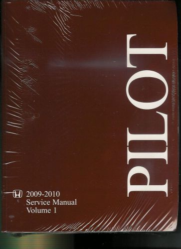 2009-2010 honda pilot service manual set (2 volumes)