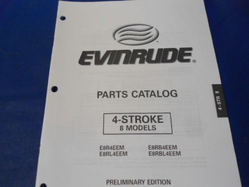 1998  evinrude parts catalog , 4-stroke 8 models