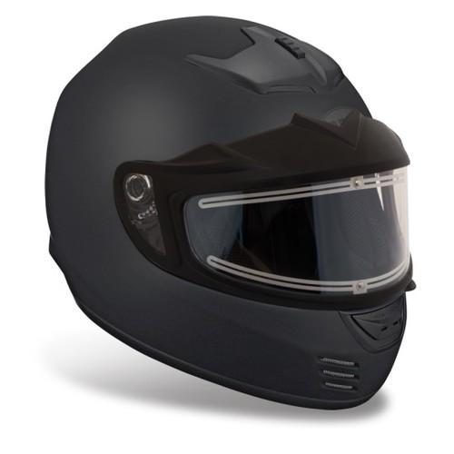 Bell arrow dual lens snowmobile helmet matte black