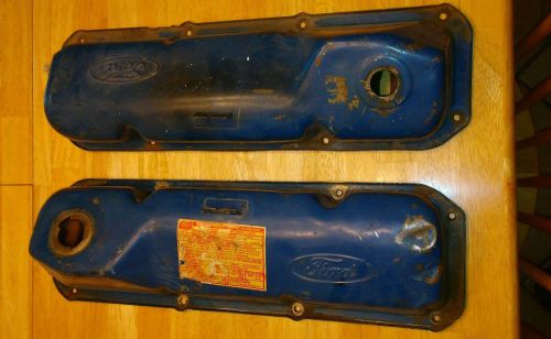 351c cleveland mach 1 oem ford valve covers mercury cougar mustang gt boss