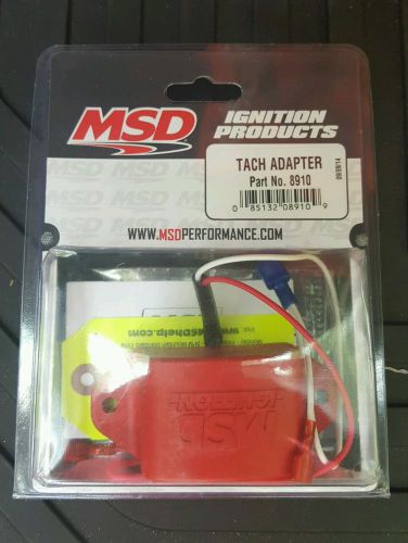 Brand new msd ignition 8910 performance tach tachometer adapter