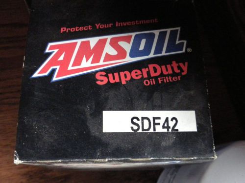 Amsoil sdf42 sd oil filter   -  new