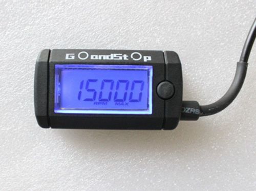 Universal 15000rpm motorcycle motorbike tachometer voltmeter voltage meter gauge
