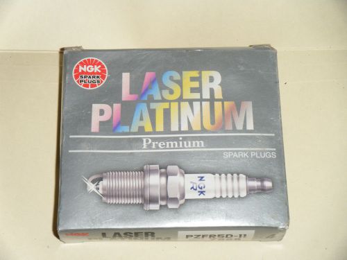 4 x ngk laser platinum resistor performance power spark plugs pzfr5d11 # 7968