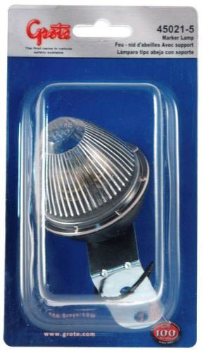 Gro45021-5 grote beehive lamp with fixed angle mounting bracket clear