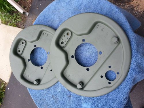 Ford flathead 1939 - 1941 front backing plates. hot rod scta roadster
