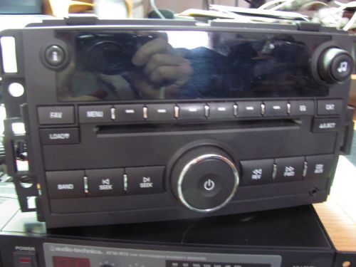 Chevrolet gmc silverado sierra tahoe yukon radio 6 disc cd 25799568