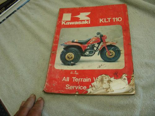 Kawasaki klt 110 atv   service manual