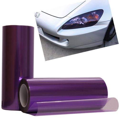 Glossy purple headlight tint !! 12 inch x 39 inch!!free shipping!! top quality !