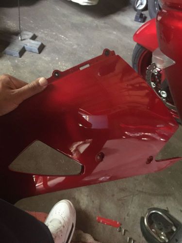 Lower left fairing for a 2010 zx14